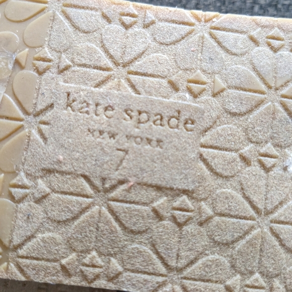 KATE SPADE Wren Rainbow Knit Strap Slide Cork Sandals - Picture 4 of 5